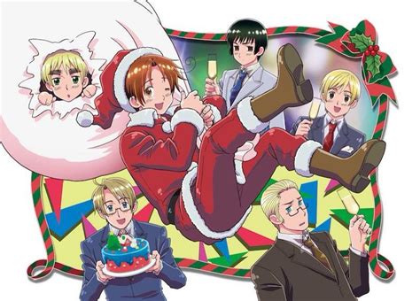Christmas Hetalia Sure But Why Is Iggy Poking His Head Out Like That