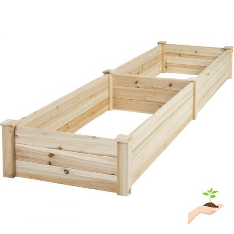 Best Choice Products Bcp Wooden Raised Vegetable Garden Bed Patio