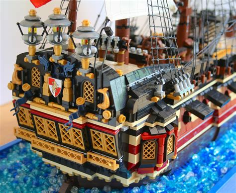 Lego Pirate Ship Lego Boat Lego Design