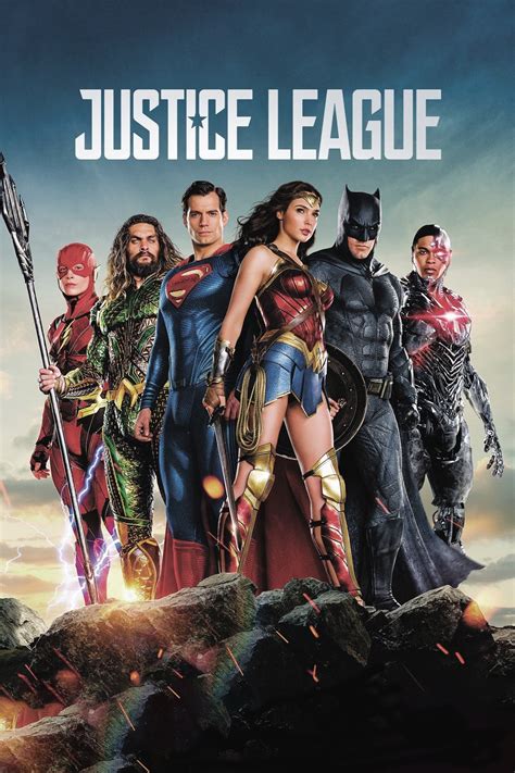 Justice League 2017 Poster Tulisan