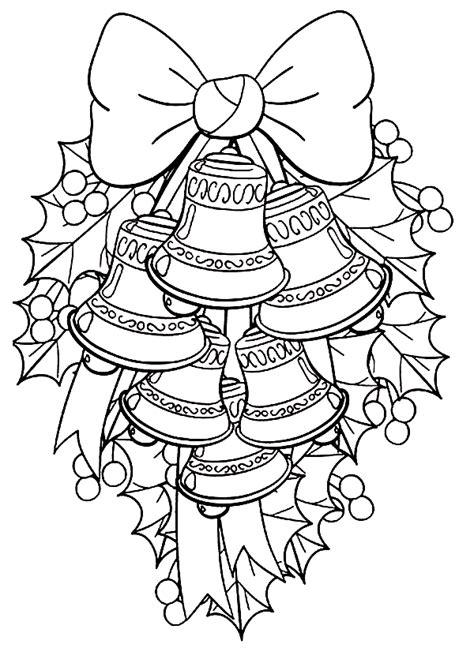 Coloring Page Christmas Decorations