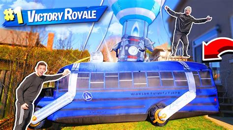 Buying A Real Fortnite Battle Bus Youtube