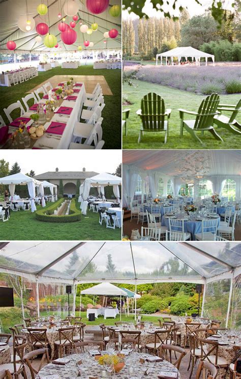 Tips For Tented Weddings