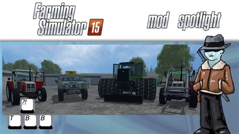 Farming Simulator 15 Mod Spotlight Steyr Deere Hummer Youtube