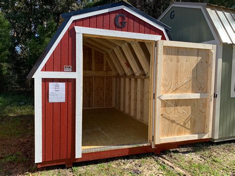 Storage Sheds For Sale In Charleston Sc 8x12 Barn Red Paint Utility