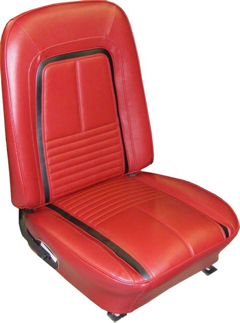Folddown Rear Seats Redblack Camaro Deluxe 67