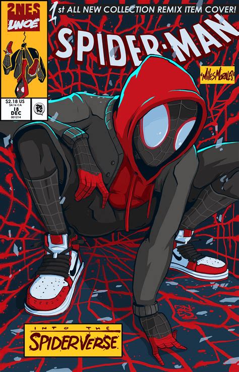 The Cover To Spider Man Is Shown In Red And Black With An Image Of A