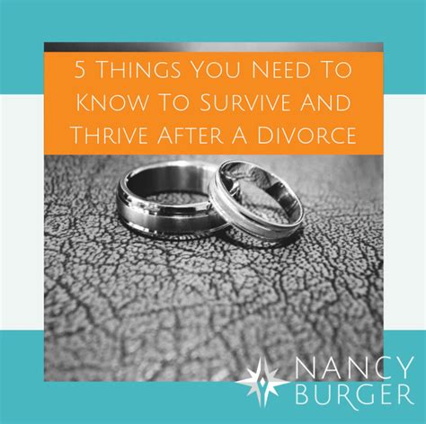 Author Nancy Burger “5 Things You Need To Know To Survive And Thrive