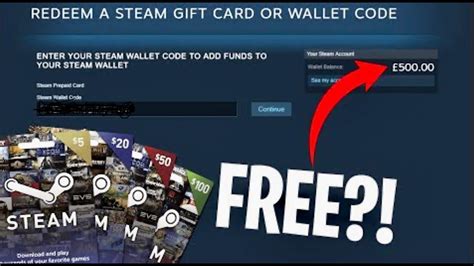How To Get A Free Steam Gift Cards With Infinite Money WORKING YouTube