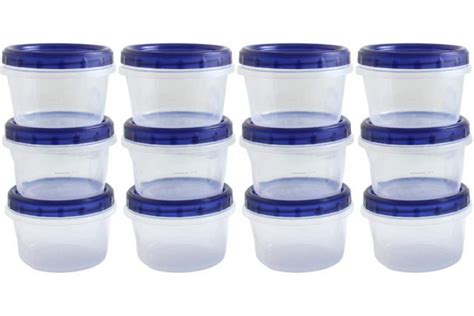 Buy Twist Top Food Deli Containers Screw And Seal Lid 16 Oz Stackable