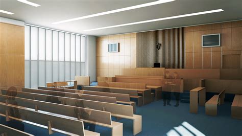 Courtroom Interiors Behance