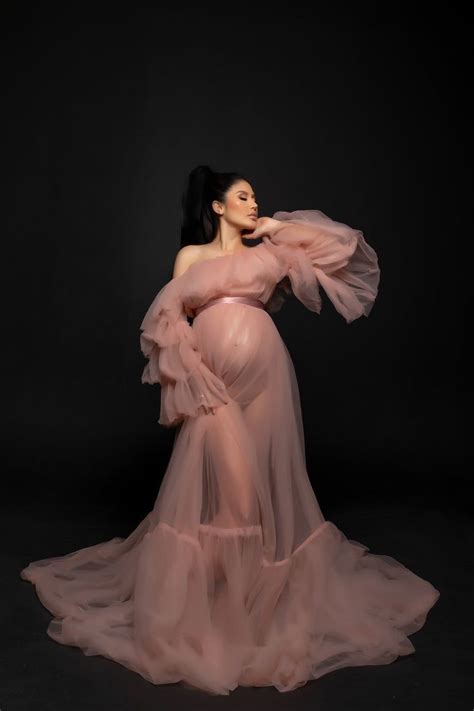 Tulle Maternity Dress For Photography Pre Raphaelite Inspired Etsy