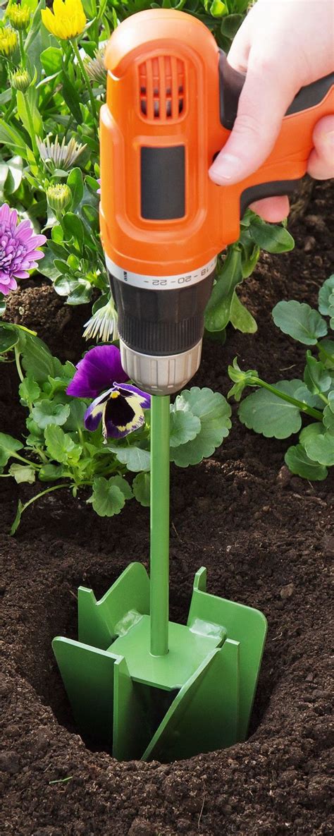 Digging Holes In The Garden Is Faster Easier And Neater With This