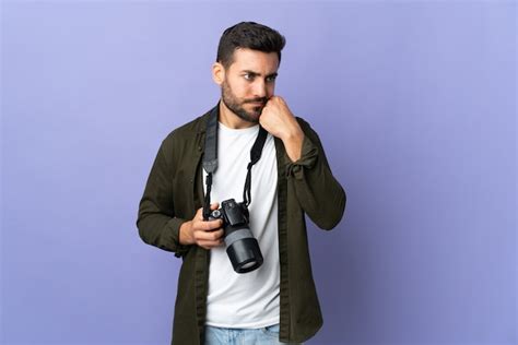Premium Photo Photographer Man With Camera