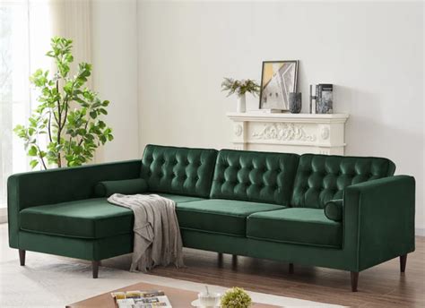 7 Tufted Emerald Green Couches Where To Buy The Huntswoman