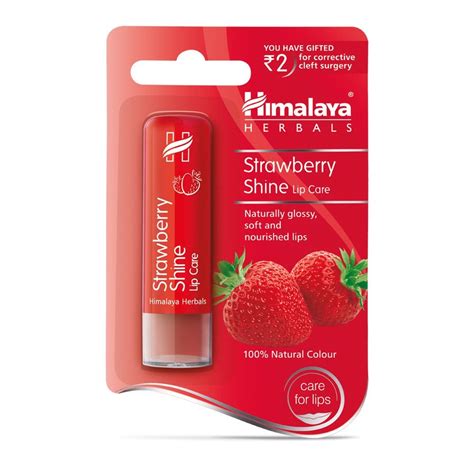 Its effective formula heals sore and chapped lips, especially during cold and dry seasons. HIMALAYA HERBALS STRAWBERRY SHINE LIP CARE Reviews ...