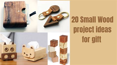 20 Small Wood Project Ideas For T Youtube