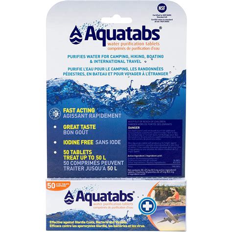 Aquatab Water Purification Tablets 30 Pack Shophalifaxtrailsca