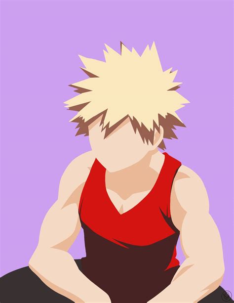 Bakugou Minimalist Wallpaper Posted By Michelle Tremblay