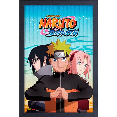 Naruto Trio Framed Art Print Entertainment Earth