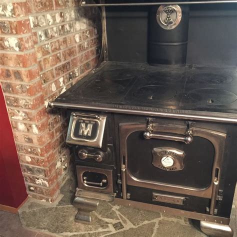 The Great Majestic Fully Restored Wood Burning Stove Ready For