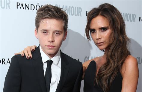 Victoria Beckham Takes Son Brooklyn As Her Date At Glamour Awards
