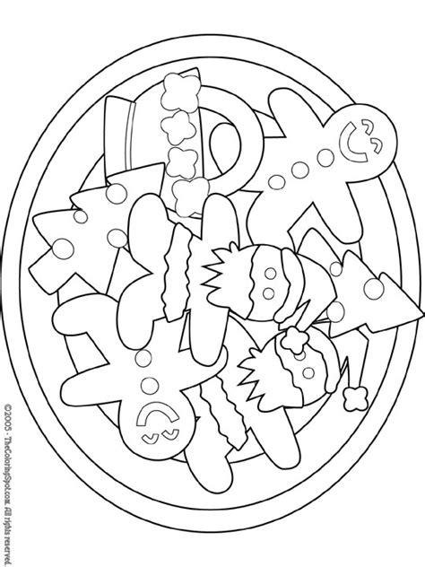 Welcome to peppa pig activities page! Christmas Cookies Coloring Page 2 | Audio Stories for Kids | Free Coloring Pages | Colouring ...
