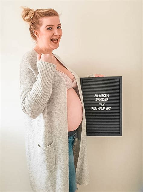 Zwangerschapsupdate 20 Weken Zwanger Life By Rosie