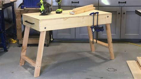 Portable Workbench “woodshop In A Box” Ana White