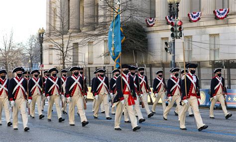 Dvids Images Commander In Chief S Guard March During Event