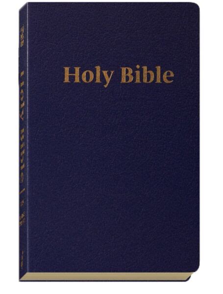 Holy Bible Easy To Read Erv Large Print Navy Blue Flexcover 2012 For