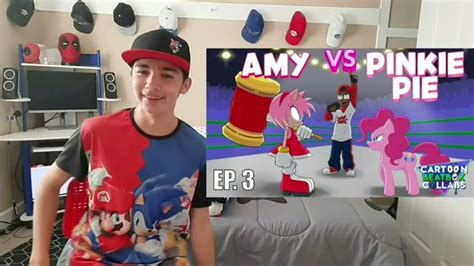 Amy Won Amy Vs Pinkie Pie Cartoon Beatbox Collabs Reaction Youtube