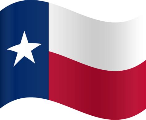 Vector Country Flag Of Texas Waving Vector Countries Flags Of The World