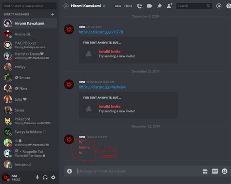 Unable To Sent Dms Message To Anyone Discord
