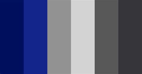 Trendy Dark Blue And Gray Color Scheme Gray