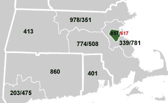 29 Ma Area Code Map Maps Online For You