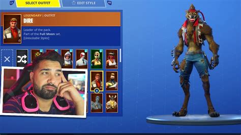 Finally Unlocked The Dire Werewolf Skin Youtube