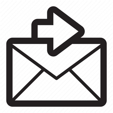 Arrow Email Forward Send Sending Sent Icon