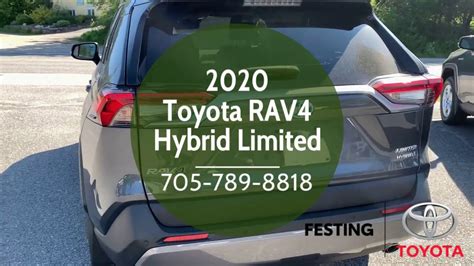 2020 Toyota Rav4 Hybrid Limited Youtube