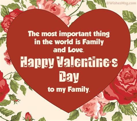 340+ happy valentine's day wishes and messages 2022. 50+ Valentine Day Wishes for Family (2020) - WishesMsg in ...
