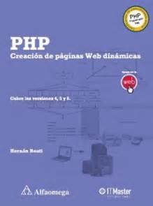 Libro Php Creaci N De P Ginas Web Din Micas En La Colecci N Itmaster