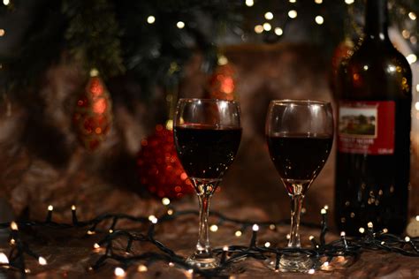Free Images Wine Glass Red Holiday Drink Christmas Event