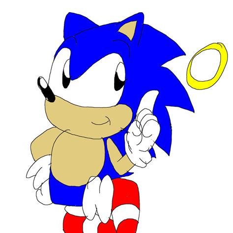 Old School Sonic By Ronuto21 On Deviantart