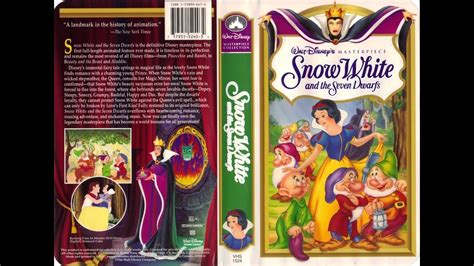 Walt Disney S Masterpiece Snow White And The Seven Dwarfs Vhs Rare