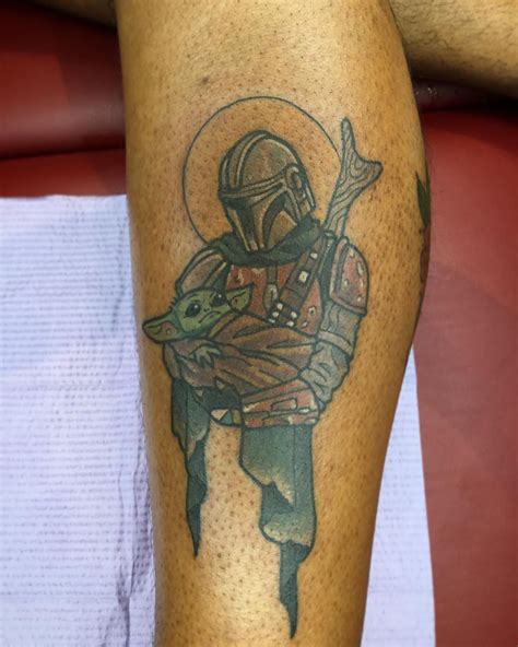 UPDATED 30 Edgy Mandalorian Tattoo Designs (November 2020)