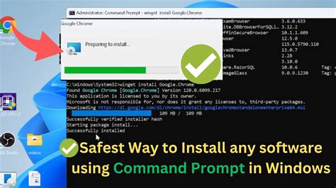 Windows 1110 Cmd Trick Safest Way To Install Any Software Using