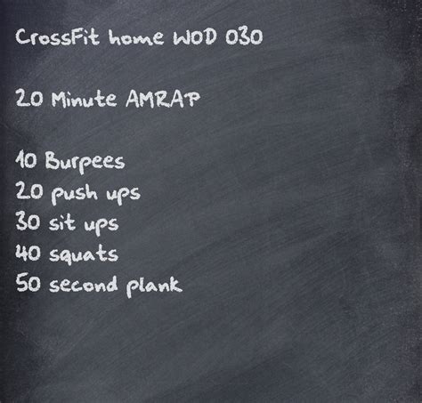 Crossfit Home Wod Crossfit Workouts At Home Crossfit Workouts