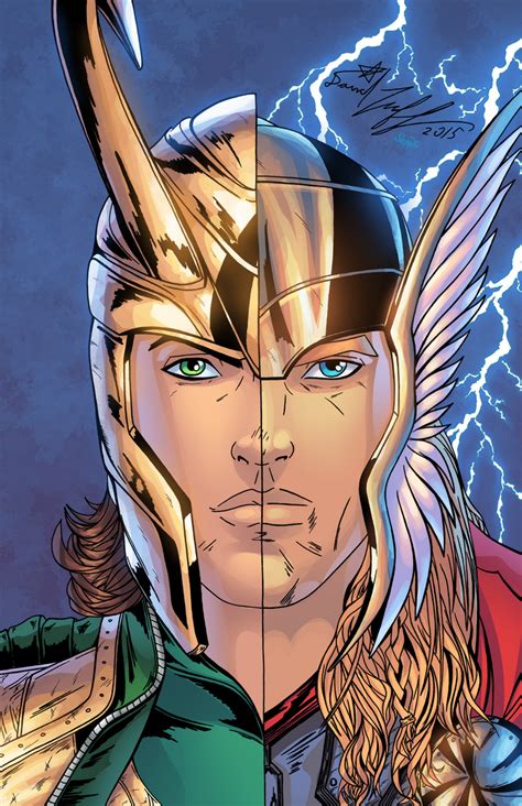 Thor And Loki By J Skipper On Deviantart