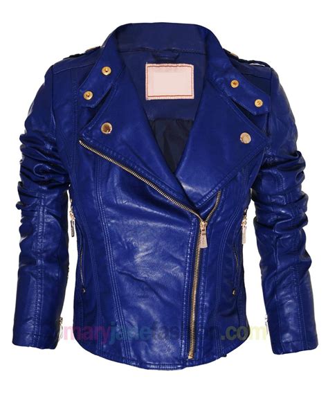 Shop women's coats and jackets at express, including denim jackets, faux leather jackets, blazers more. Blue Leather Biker Jacket Womens - Cairoamani.com