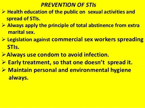 Sexually Transmitted Infections Sti